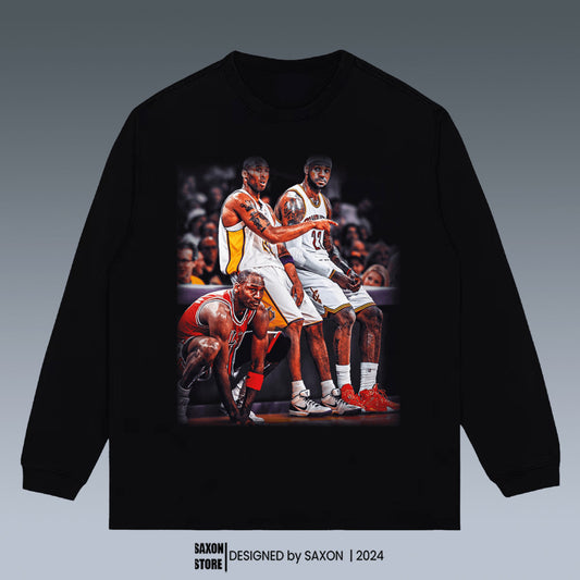 VINTAGE SWEATSHIRT | KOBE& MICHAEL JORDAN& LEBRON JAMES
