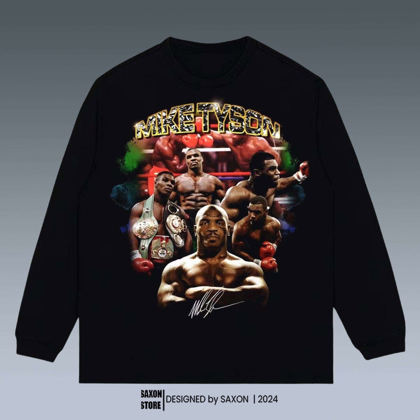 VINTAGE SWEATSHIRT | MIKE TYSON V7