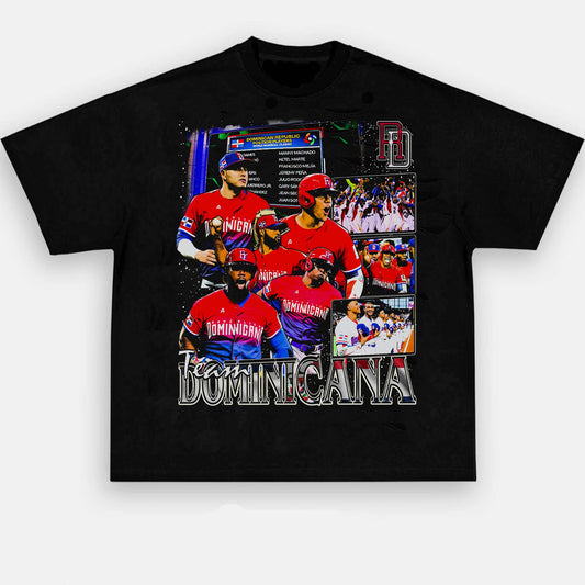 WBC TEAM DOMINICANA TEE | Personalize with Your Name