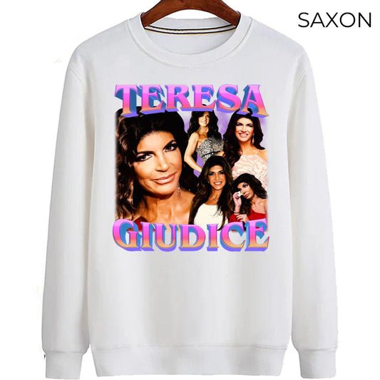 Teresa Giudice Vintage T Shirt, Teresa Giudice 90s Graphic Tee, Vintage Shirt, Graphic Tees Vintage Sweater And Sweatshirt Young-sized, Shirt Match SNK 2