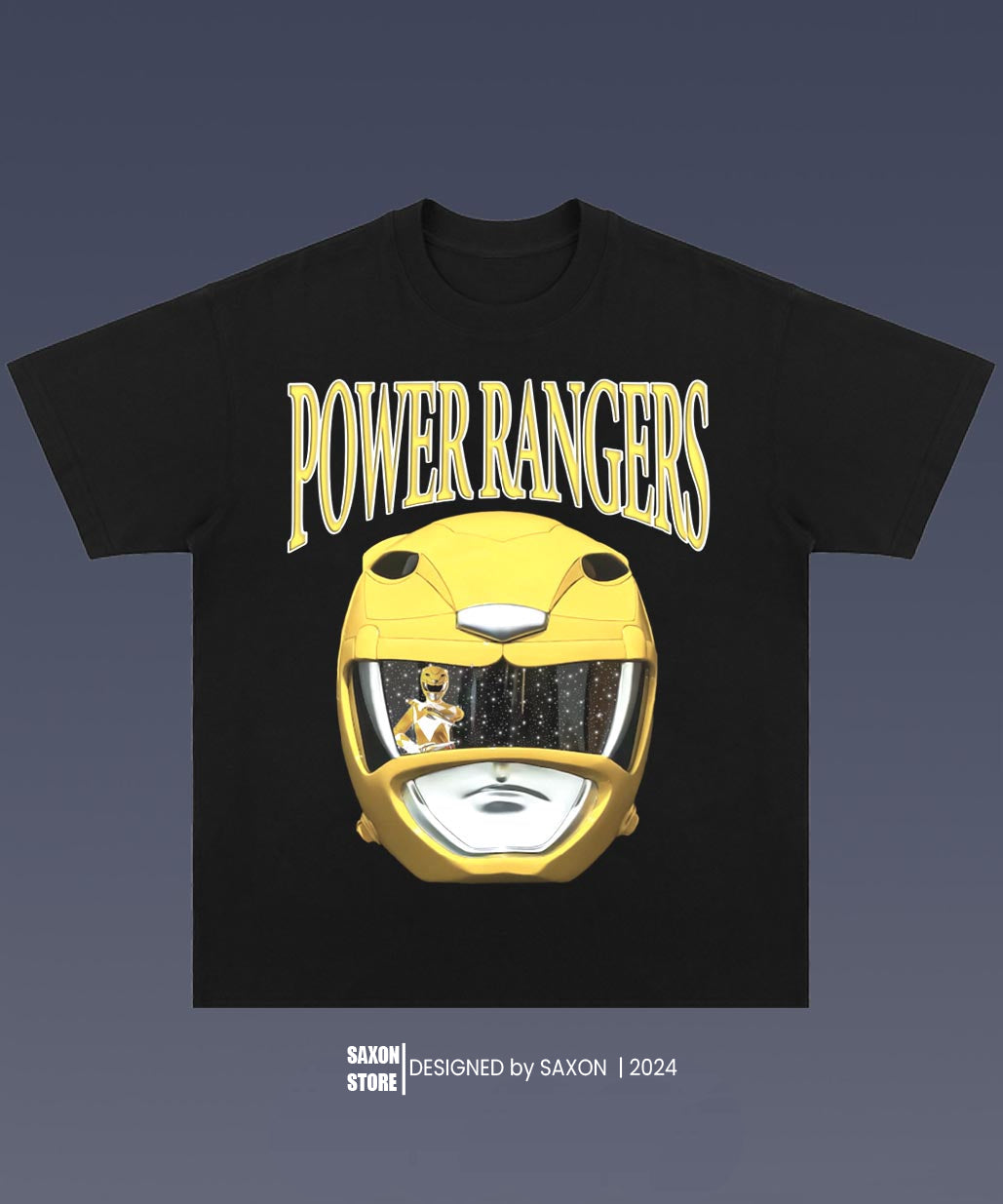 YELLOW RANGER 1.0 BIG FACE GRAPHIC TEE