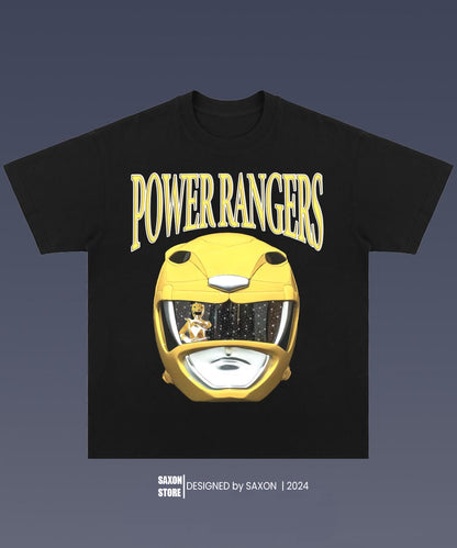 YELLOW RANGER 1.0 BIG FACE GRAPHIC TEE