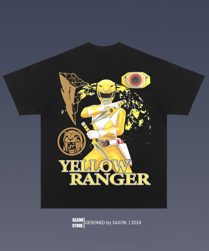 YELLOW RANGER 1.0 BIG FACE GRAPHIC TEE