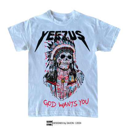 Yeezus Chief Graphic Tee