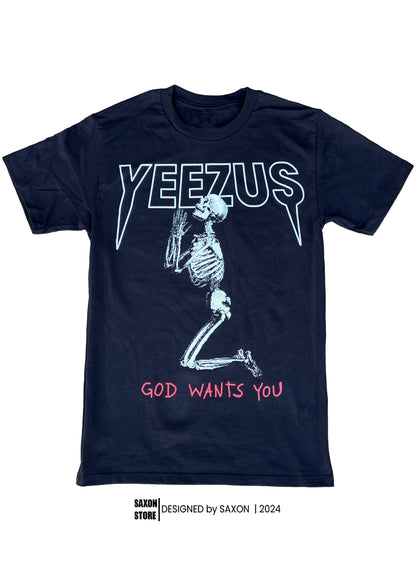 Yeezus God Wants You Graphic Tee