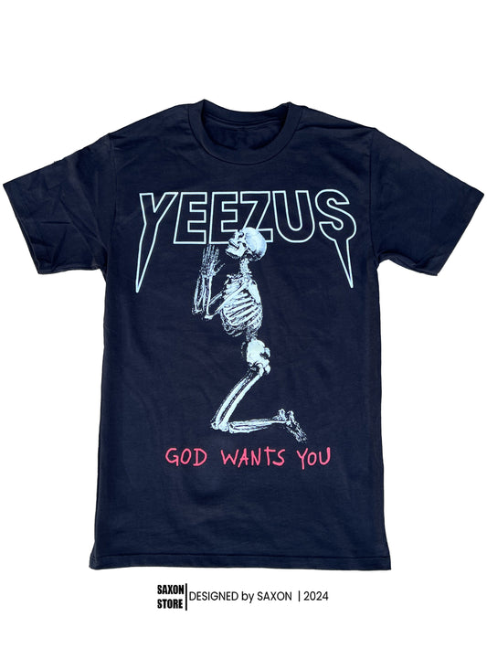 Yeezus God Wants You Graphic Tee