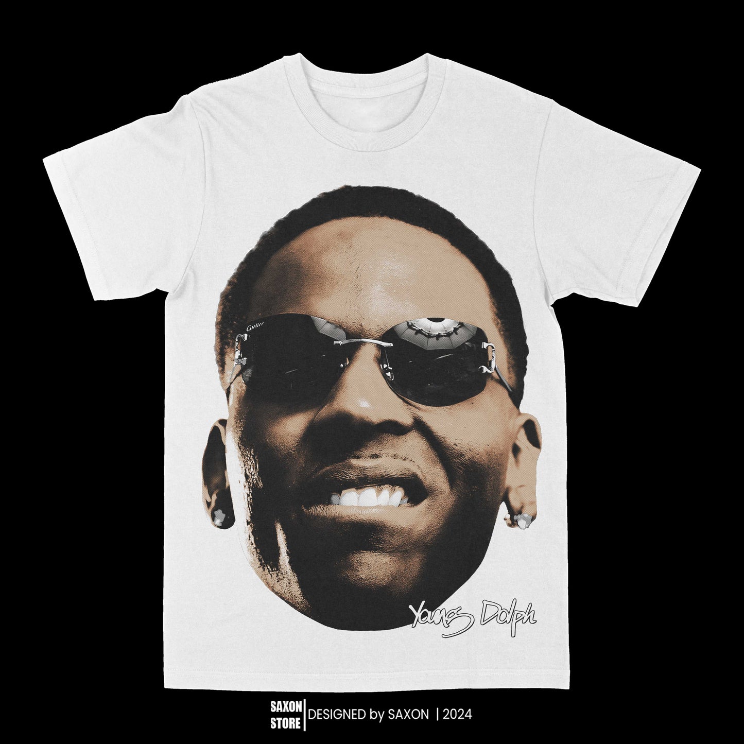 Young Dolph "Big Face 2" Graphic Tee