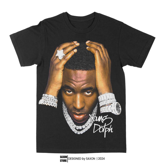 Young Dolph "Big Face" Graphic Tee