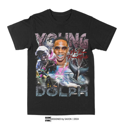 Young Dolph "Hand Outs" Graphic Tee