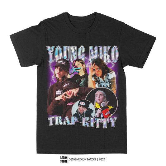 Young Miko "Trap Kitty" Graphic Tee