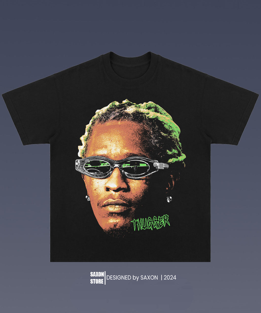 Young Thug 3.19 BIG FACE GRAPHIC TEE