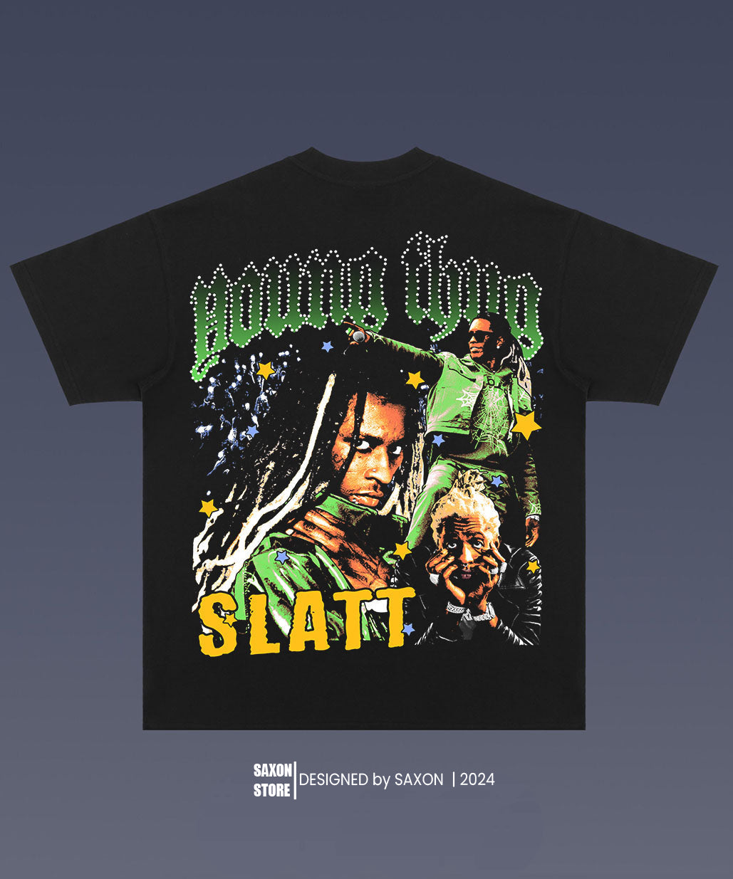 Young Thug 3.19 BIG FACE GRAPHIC TEE