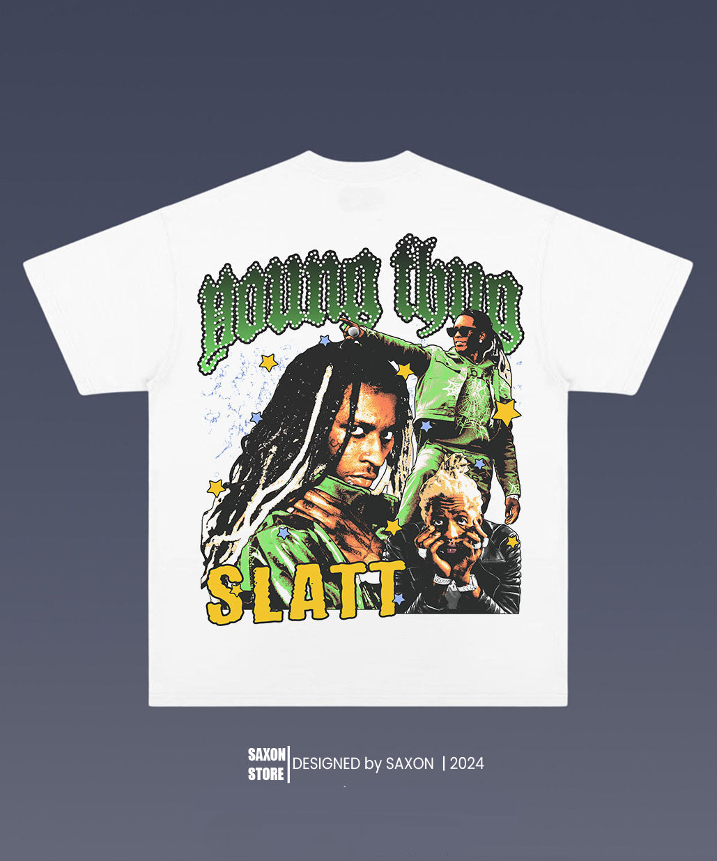 Young Thug 3.19 BIG FACE GRAPHIC TEE