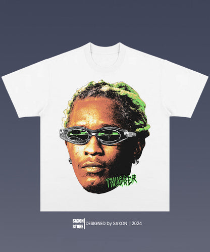 Young Thug 3.19 BIG FACE GRAPHIC TEE
