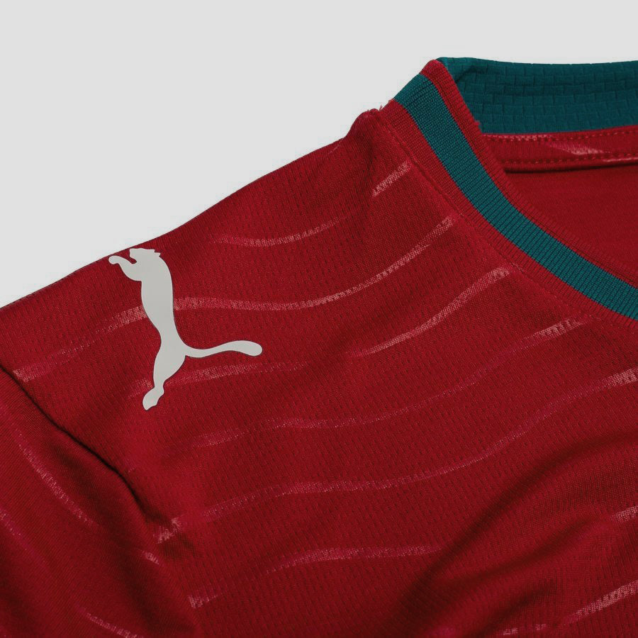 Youth Cristiano Ronaldo Portugal Home Soccer Jersey 2026 Kids Home Kit