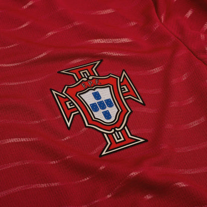 Youth Cristiano Ronaldo Portugal Home Soccer Jersey 2026 Kids Home Kit
