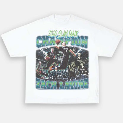 Zack Lavine - 2016 Slam Dunk Champion TEE | Personalize with Your Name