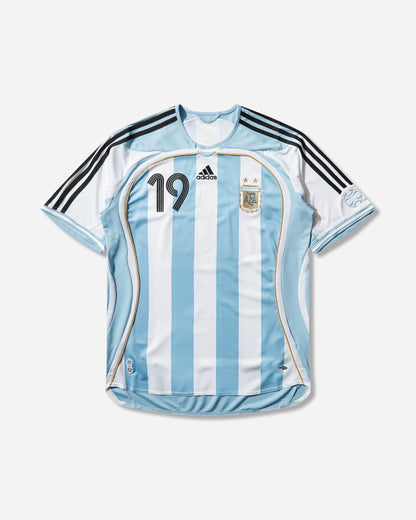 Messi Argentina Home 2006 World Cup Jersey