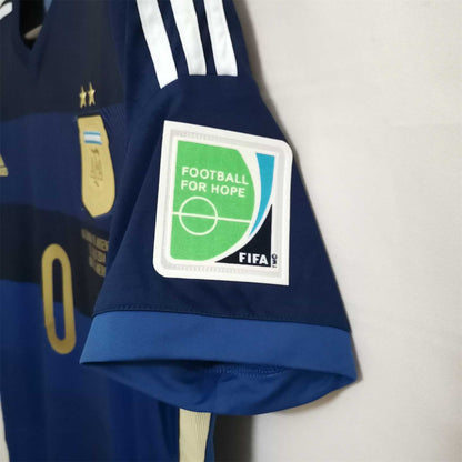 Argentina Away Jersey World Cup Final 2014