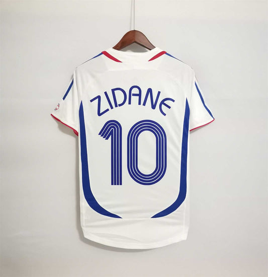 Zidane France Away 2006 World Cup Final Jersey