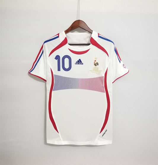 France Away Jersey 2006 World Cup Final