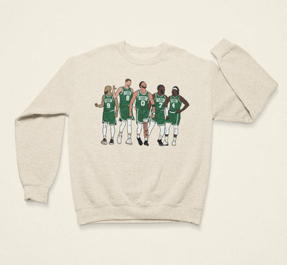 D White, Jrue, KP and The Jays Crewneck Sweatshirt