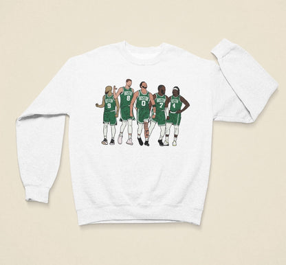 D White, Jrue, KP and The Jays Crewneck Sweatshirt