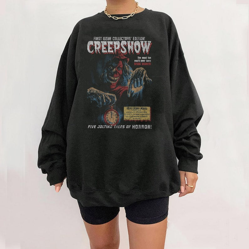 Creepshow, stephen king, george romero shirt, Horror movies Sweat shirt