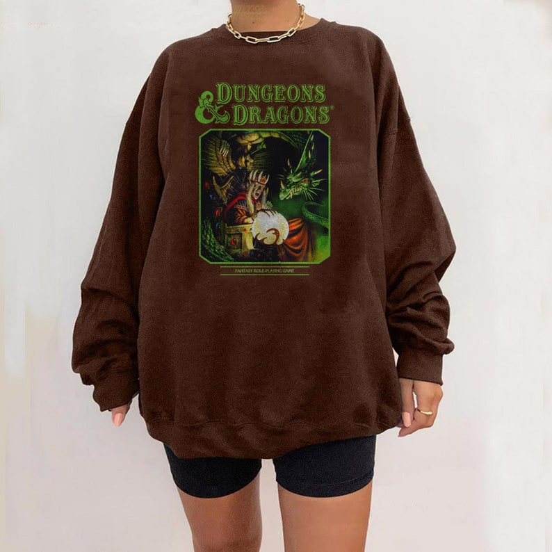 Dungeon & Dragon Vintage Inspired Tee, DnD Sweat shirt