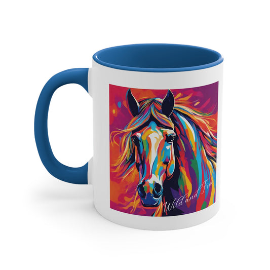 Horse Colorful Coffee Mug