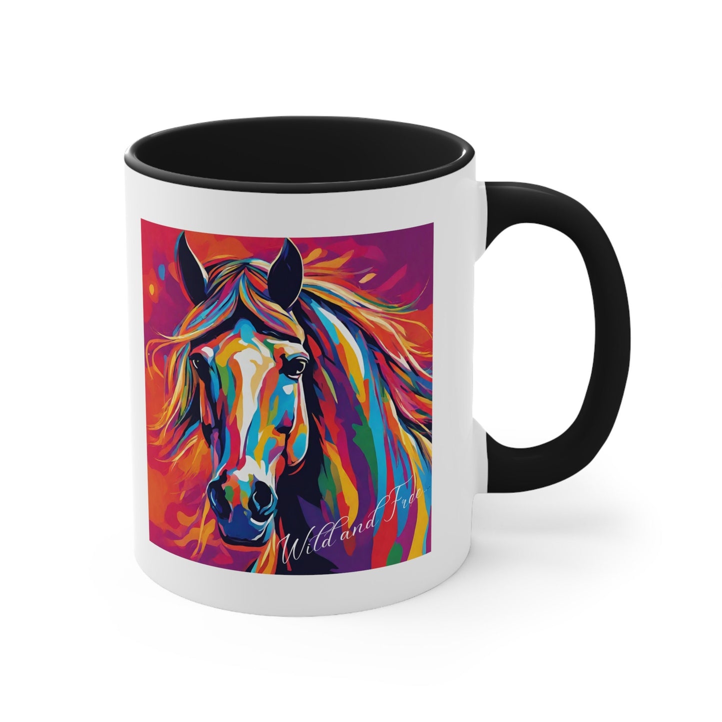 Horse Colorful Coffee Mug