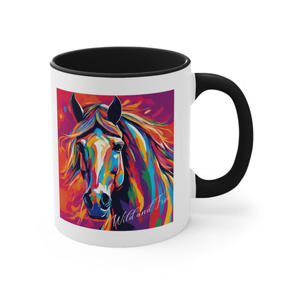 Horse Colorful Coffee Mug