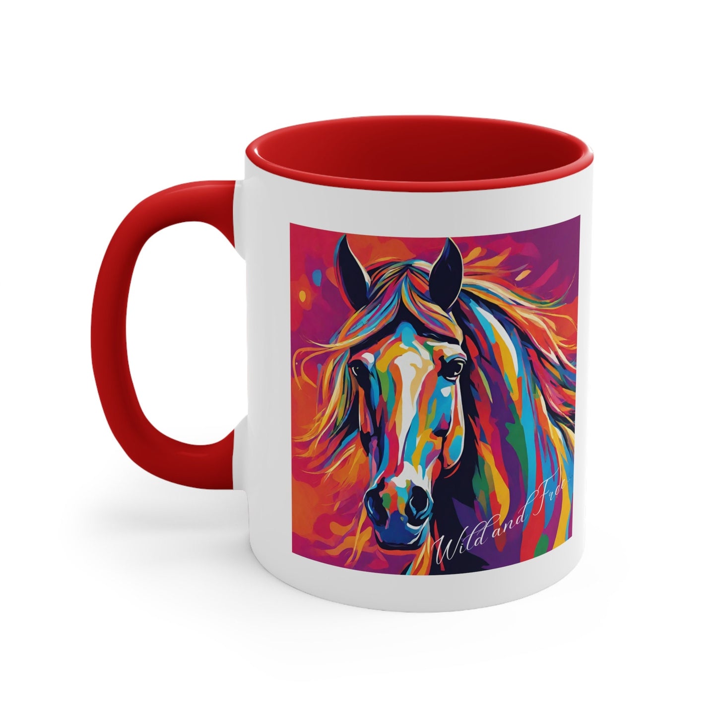 Horse Colorful Coffee Mug