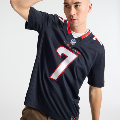 Houston Texans Navy Team Vapor F.U.S.E. Stitched Home Limited Jersey 2026
