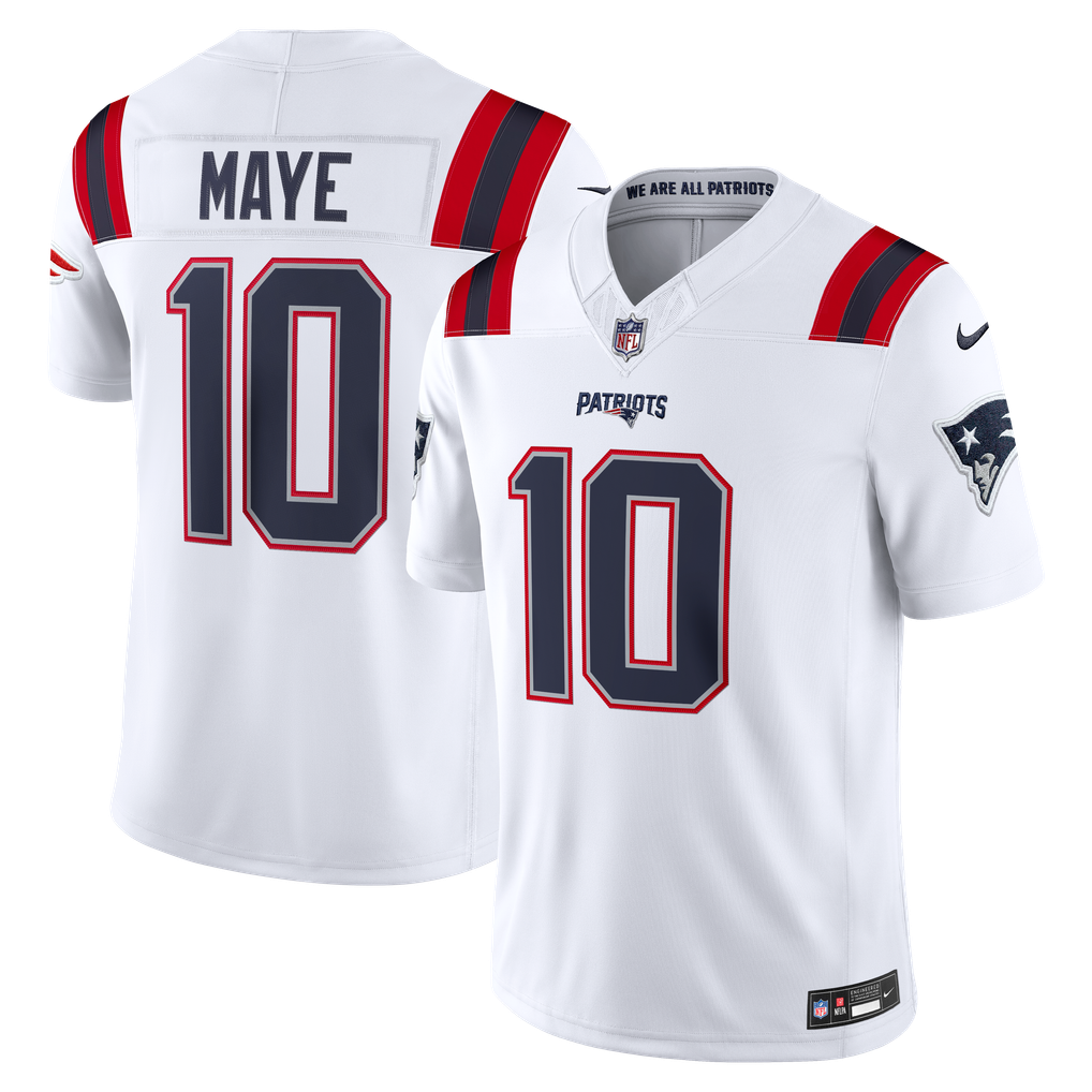 New England Patriots 2026 Team Away Limited Jersey - White