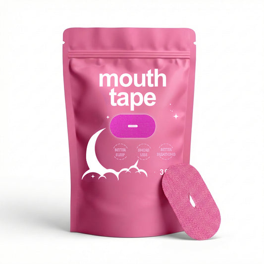 Saxon Premium Mouth Tape for Sleeping - Hypoallergenic Beauty Strips for Nose Breathing, 30 Count