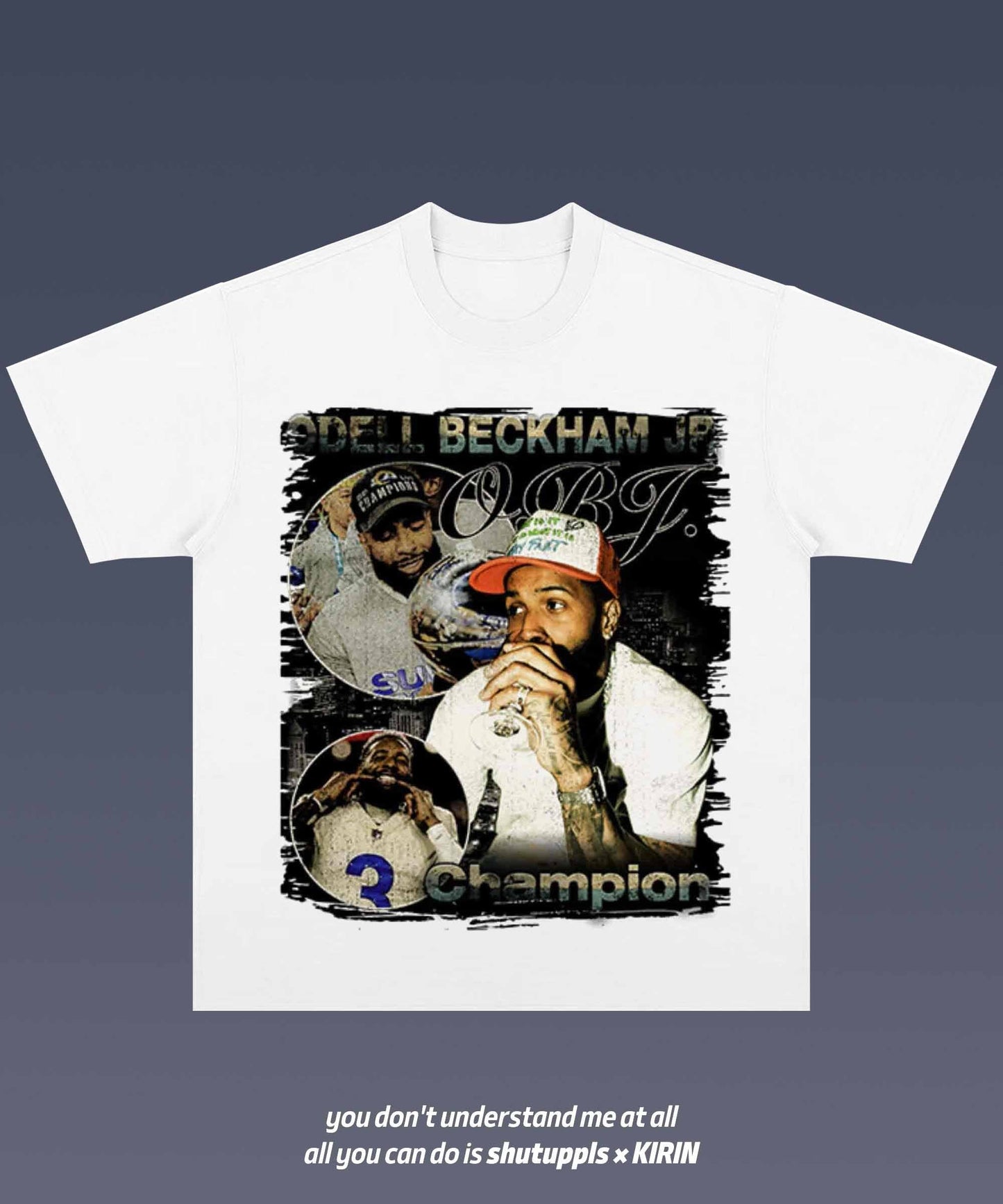 NFL/Odell Beckham Jr/OBJ 1.2 TEE - AMERICAN FOOTBALL GRAPHIC TEE