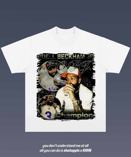 NFL/Odell Beckham Jr/OBJ 1.2 TEE - AMERICAN FOOTBALL GRAPHIC TEE