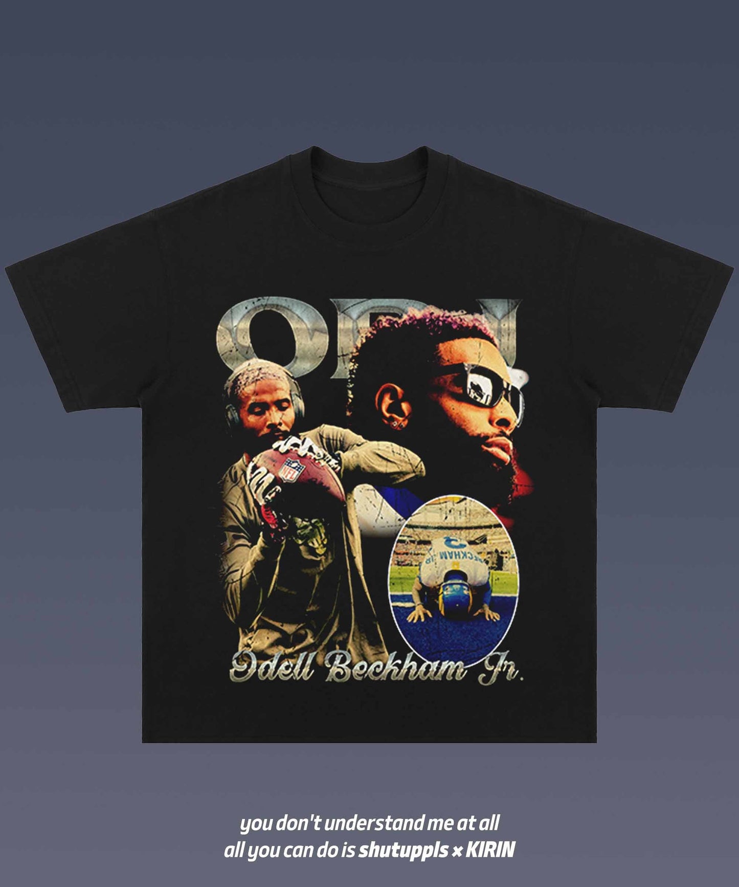 NFL/Odell Beckham Jr/OBJ 1.6 TEE - AMERICAN FOOTBALL GRAPHIC TEE