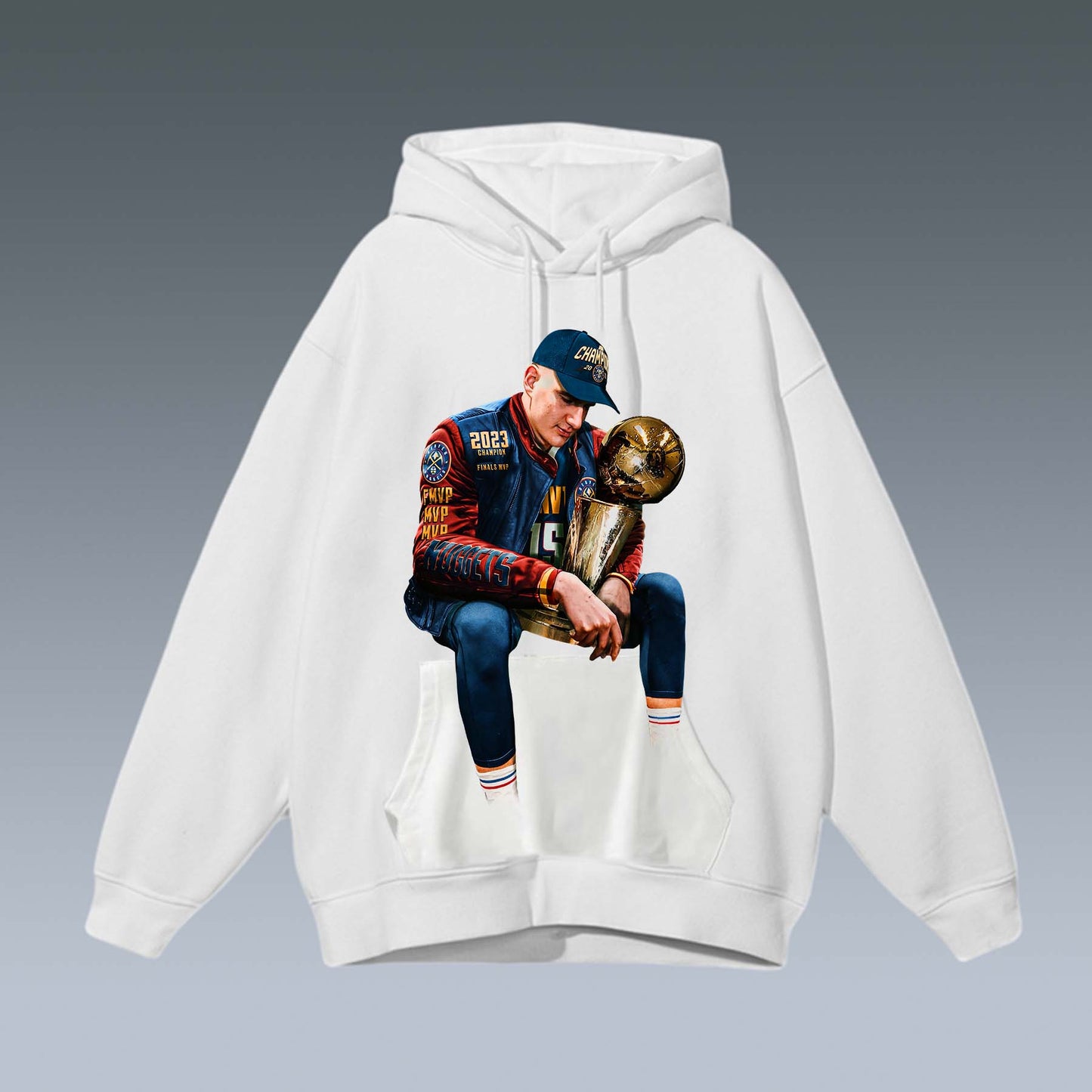 VINTAGE HOODIES | NIKOLA JOKIC& DENVER NUGGETS